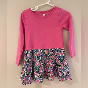 Tea collection Pink Floral toddler girls dress